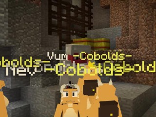 4 HOT KOBOLDS FROM MINECRAFT SEX MOD CORNERED ME AND MY CAMERAMAN FOR SOME HOT SE*X