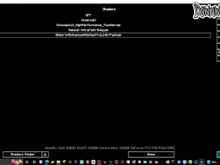 Minecraft - How to use Shaders