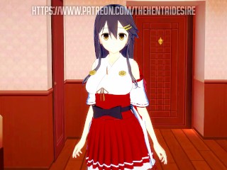 DOING IT WITH HARUNA 😳 KANTAI COLLECTION HENTAI KANCOLLE