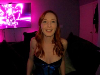 Fit and Sexy Redhead Gets a Interview, Fucked and Facial