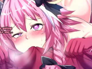 Fate Gauntlet Part 5 - JOI - Astolfo's Quiz! (Femboy, Dildo, Oral, Creampie, Sissy, Two Endings)