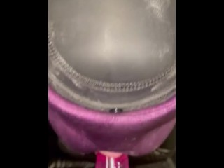 Mistress fucks pets mouth