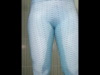 I had to go to the store with my wet legins and my pajamas on top