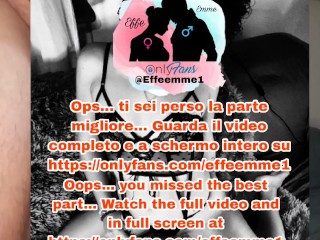 Coppia italiana pompino mentre fuma e sborrata in faccia