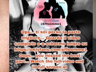 Coppia italiana pompino mentre fuma e sborrata in faccia