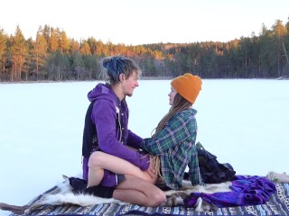 Sex on a frozen lake - RosenlundX - HD