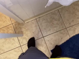 Tiny Dick Peeing in College Dorms - Guy Pissing