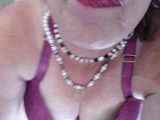 884 Slinky nightie cum with me from DawnSkye55, back after 2 months away