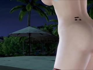 Dead or Alive Xtreme Venus Vacation Monica Tropical Tune Nude Mod Fanservice Appreciation