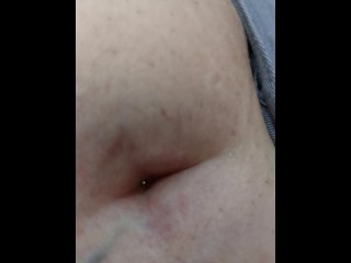 stick a needle in my belly button