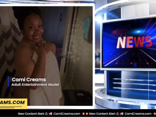 Cami Creams New Content Alert Onlyfans - Thick Ebony Bbw Big Ass in Thongs Kitchen Fireplace Shower