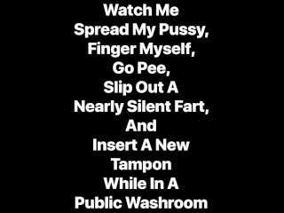 PAWG Sits Down On Toilet And Records What You Want To See
