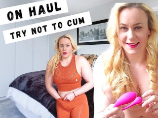 Try on haul, try not to cum