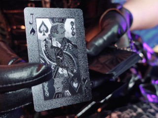 How many days will you be in chastity?? Card game from Mistress Arya Grander.