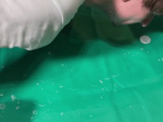 I spit on the floor and make the slave lick my nectar!