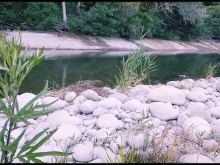 Beautiful schoolmate pissing outdoor. Hurry up we are late!