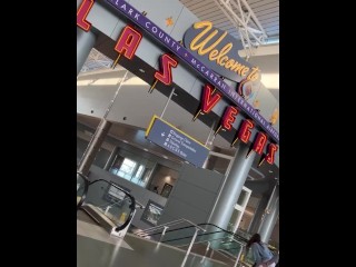 College Sluts Get Naked at the Airport in front of Everyone