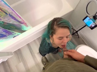 Cock to Mouth Urine Chug POV