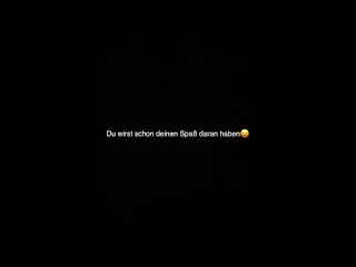 German Girl wants Guy to cheat on his girlfriend Snapchat Sex