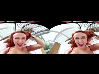 FuckPassVR - Chesty redhead Milf Angel Wicky wants you to drill and creampie her needy asshole in VR