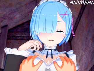 Fucking Rem and Ram from Re:Zero with Many Creampies - Anime Hentai 3d Compilation