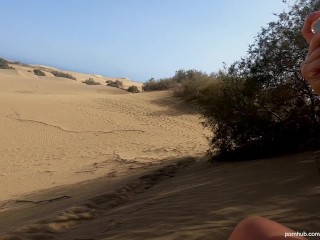 Walking on the dunes