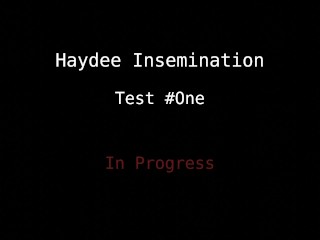 Haydee Insemination