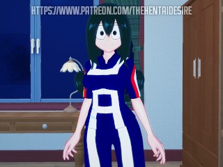 EROTIC TIME WITH TSUYU ASUI 😏 MY HERO ACADEMIA HENTAI