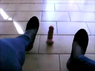 Julia Cool Nylon feet FootJOB