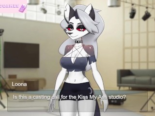 Loona Horny furry Helluva boss [Full Gallery hentai game] KISS MY CAMERA