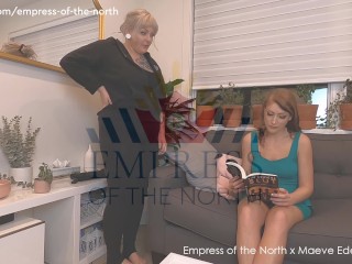 Tied Like a Christmas Turkey - Shibari Stuffing and Encouraged Orgasm