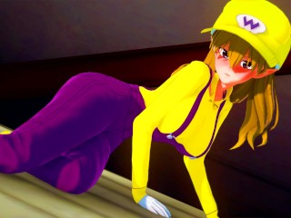 WARIO HAS TRANSFORMED INTO A SEXY GIRL AND YOU FUCK HER ! HENTAI SUPER MARIO UNCENSORED