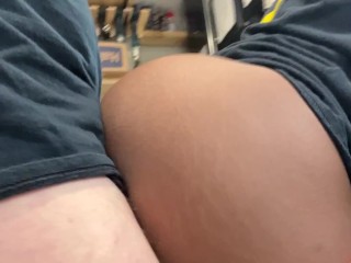 Fucking my ebony step daughter w perfect ass hard in the workshop