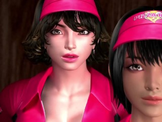 SUPER COCK CUMMING SESSIONS WITH TWO GOOD-GIRL ONG PIZZARAT DELIVERY DRIVERS