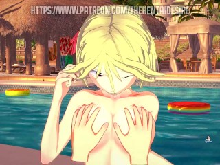 EROTIC TIME WITH MIRA YAMANA 🥰 TRINITY SEVEN HENTAI