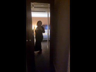 BBW Tease video. Hotel room, bag of toys. What would you do?