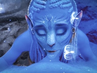 Naughty side of Pandora 💦 AVATAR GOT CREAMPIED