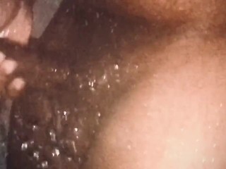 Big Black Dick Shower Stroke - Daddy Dame