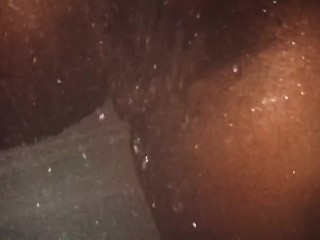 Big Black Dick Shower Stroke - Daddy Dame