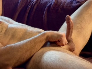 Masturbating 005 - GLANS TEASING makes him thrust to a MASSIVE CUMSHOT!  - General Buttfuckingnaked