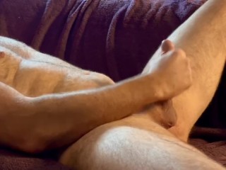 Masturbating 005 - GLANS TEASING makes him thrust to a MASSIVE CUMSHOT!  - General Buttfuckingnaked