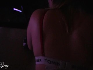 18yo slut rides a BWC & doing the best blowjob