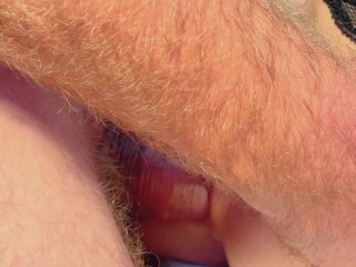 His first time with stepmom hairy pussy: too nervous, soft dick needs hard handjob to cum EVA MYST