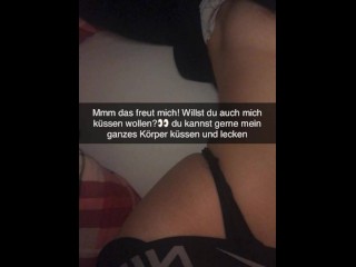 German Teen wants to fuck Best Friend Snapchat