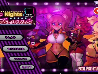 Fap Night at Frennis, Marie Boobs Sucking Cutscene (Arcade Mode)