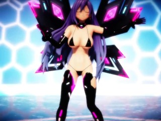 MMD R18 Iris Heart Hibana Bikini