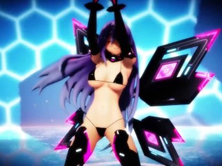 MMD R18 Iris Heart Hibana Bikini