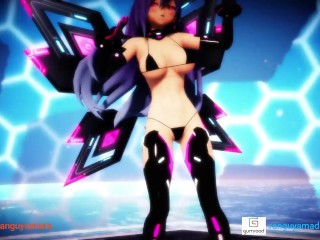 MMD R18 Iris Heart Hibana Bikini