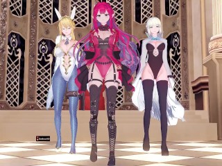 【KKVMD MMD】Girl's Day - Expectation アルトリア〔ランサー〕 妖精騎士トリスタン モルガン【FateGrand Order】