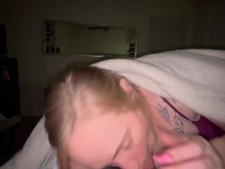 Home Alone sucking my step bros cock Full vid on my Onlyfans